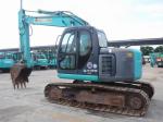 Customized Kobelco Excavator 13 Ton Mitsubishi Engine 0.5m Bucket 1500 Working