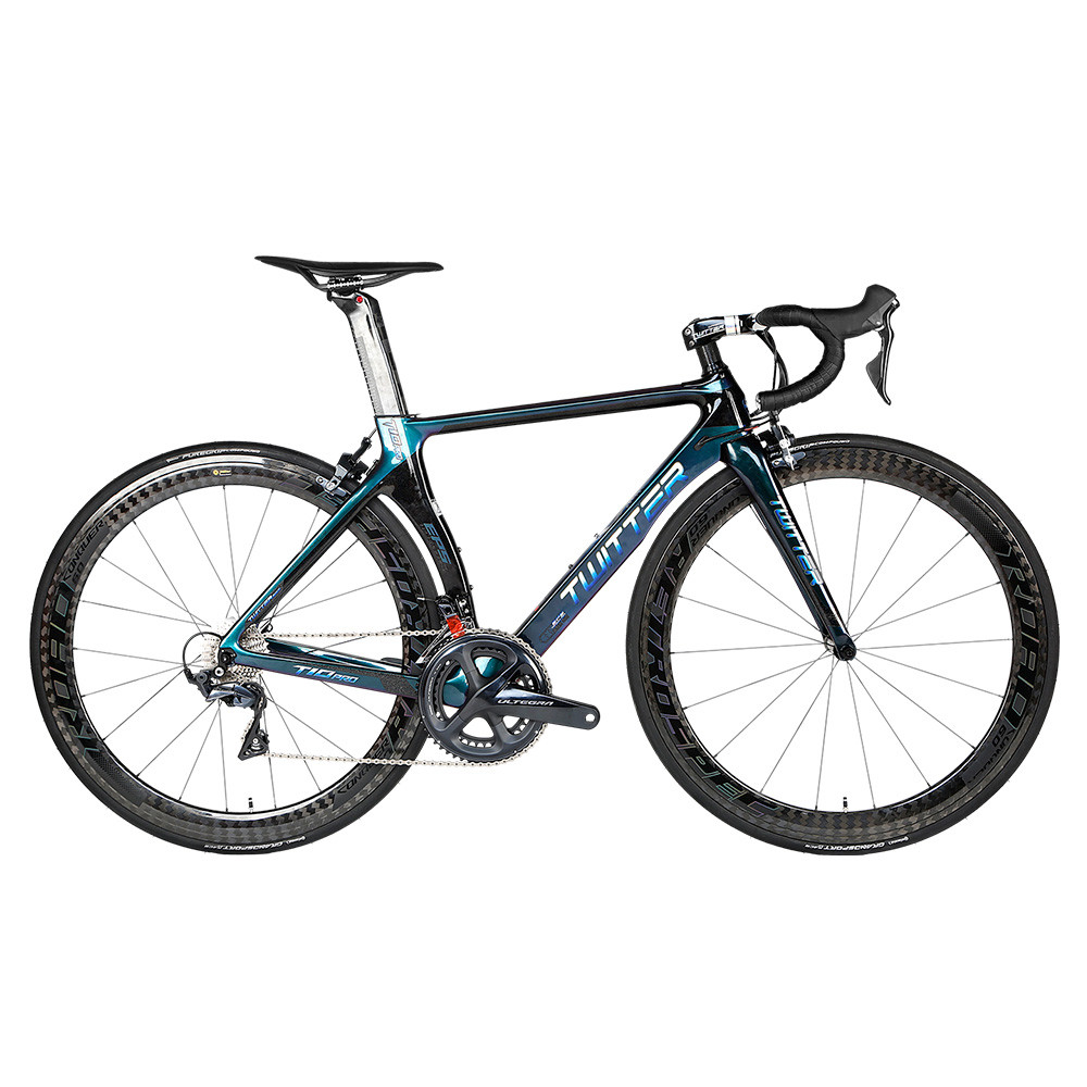 EPS Carbon Fiber Road Bike T10pro Holographic Color SHIMANO UT R8000-22 Speed For Man And Woman
