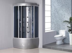 China Glass Door Fully Enclosed Shower Cubicles And Trays Modern Shower Room factory