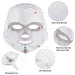 Red Light Therapy Face Beauty Equipment Rechargeable 7 Color Pdt Led Facial