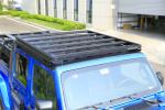 Car Roof Rack for Jeep Wrangler JT Hard Anodizing 1500*1425*55mm Car Luggage