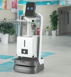 China Washroom Automatic Movement Disinfection Spray Robot Connet With 4G WIFI factory