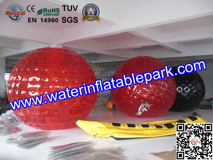Amusement Park Giant Zorb Ball Games For Inflatable Water Park