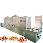 Industrial 30KW food flower seeds fruit tunnel microwave dryer drying machine