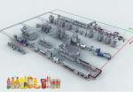 Pet Bottle Fruit Juice Production Line / Juice Filling Machine Natural fruit