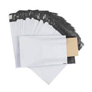 China Poly Plastic Mailing Bags Grey Color For Clothing factory