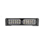 Amber Magnetic Strobe Light Bar COB LED Traffic Advisor White