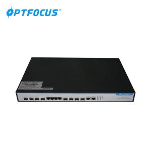China 128Gbps 10g Uplink Fiber Optic Switch WEB Management Compatible To Zte EPON OLT factory
