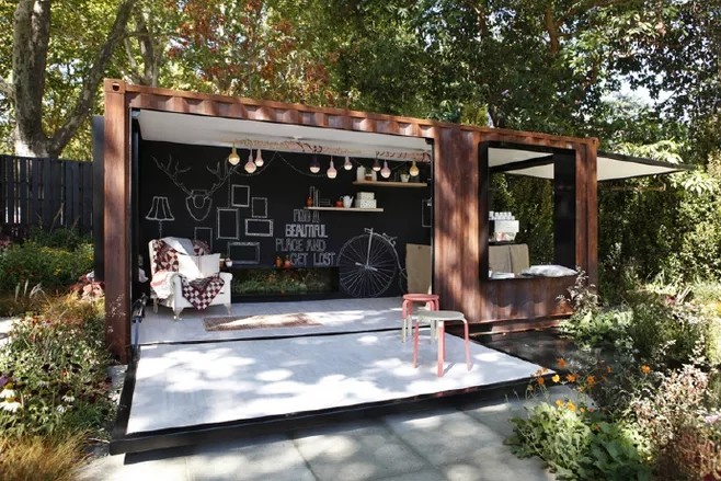26 SQM 40ft Prefab Shipping Container Coffee Shop