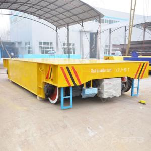 China Steel Motorized Cable Trolley , 16T Capacity Industrial Electric Carts factory