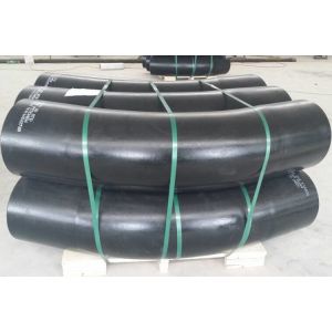Customized 5D Long Radius SCH40 Black Carbon Steel Bend Pipe Elbow