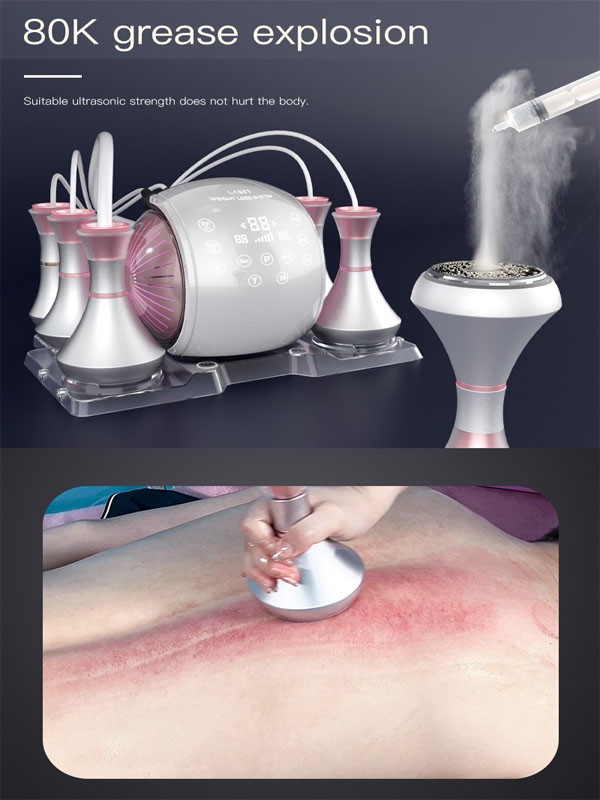 5 In 1 Cavitation Slimming Machine RF Ultrasonic Body Cavitation Machine