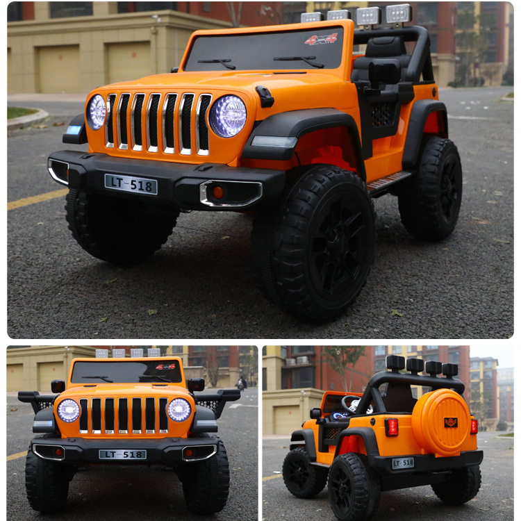 Durable Two Seater Children's Electric Toy Cars 4 Wheels Ride On Car Classic for Kids