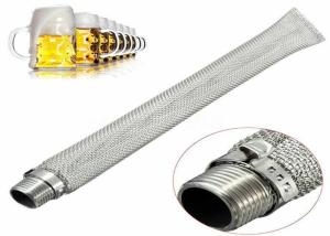 China Beer Homemade 0.9mm Thickness Stainless Steel Bazooka Screen 50 Mesh factory