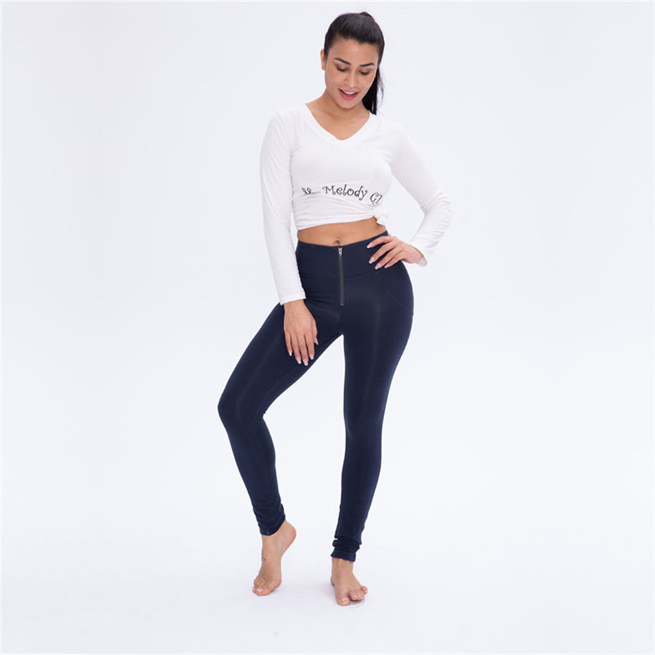 Comfort Cotton 104cm High Waist Booty Lift Leggings
