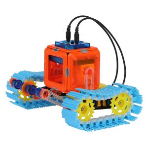 China STEM Toys Magnetic Tiles Remote Control Car Vanguard Warriors Strong Magnets factory