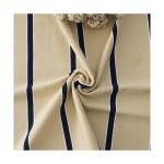 Wear Resisting Striped Knit Fabric Breathable Yarn Dyed 95% Cotton 5% Spandex