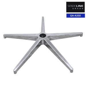 China Diameter 700mm Office Chair Metal Base Bright Colour and Customizable Color for Comfortable Seating factory
