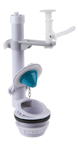 Powerful Flushing 3 Inch Outlet Toilet Single Flush Valve With 3.5L/s Flushing Speed