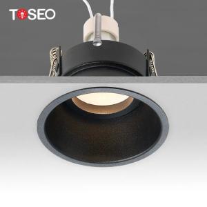 China IP20 Aluminium Ceiling Light Deep Hole Cup Anti Glare Recessed LED Downlight factory