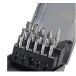 Grinding Engraving Polishing Tungsten Carbide Burr Set 10pcs 6mm For Metal Wood