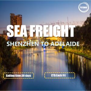 China International Sea Freight Shipping Shenzhen To Adelaide factory