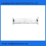 Electric hoist motor temporary suspended platform for building maintenance