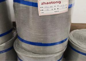 China All Metal Stainless Steel Knitted Wire Mesh In Rolls Width 250mm For Filter factory