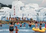 Customized Popular Water Park Wave Pool Machine For Large Water Park
