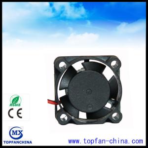 China Plastic 25mm DC Small Cooling Fans High Temperature 10mm Thick factory