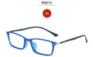 China Young Generation Eyeglass Frames , Men Eyeglass Women Optical Square Frames factory