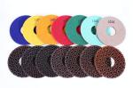 Resin Copper Bond Diamond Polishing Pads , 4" / 5" Angle Grinder Polishing Pad