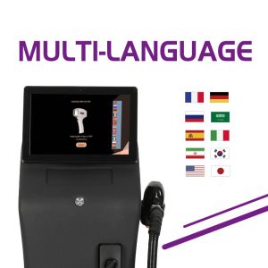 Platinum Ice Titanium Diode Laser Hair Removal Machine with 1-10Hz Adjustable