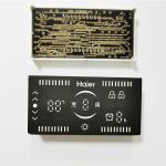 Home Gas Cooking Custom LED Displays Panel 70*35mm Rosh Approved
