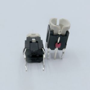 30VDC Illuminated Push Button Switch With ABS / PC Cap