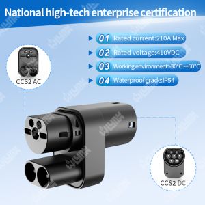 Olink Wholesale Type2 Ev Charger Car Charger Plug CCS2 Ev Adapter Convertor for