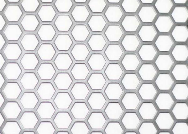 Hexagonal Hole Perforated Metal Sheet Versatile, Stable And Economical For