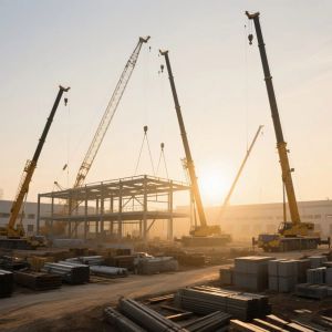 Custom Pre Engineered Steel Structure Industrial Workshop Building