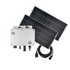 China Aluminum Alloy Micro Inverter Solar Panel WVC 300 Silver Grid Connected Inverter factory
