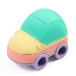 Education Silicone Car Stacking Building Blocks Stackers Toddler Toys