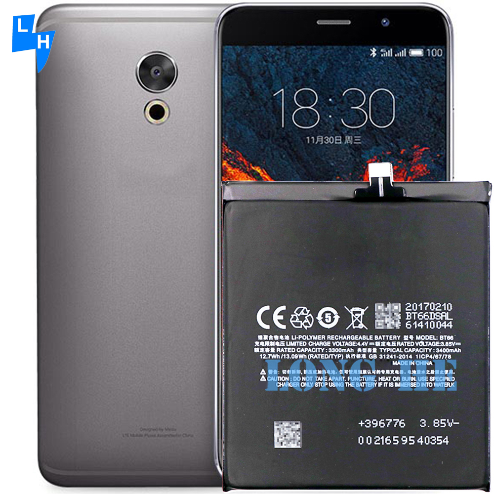 MEIZU Pro 6 Lithium Polymer Battery Replaceable Charging BT66 Compatible with MEIZU