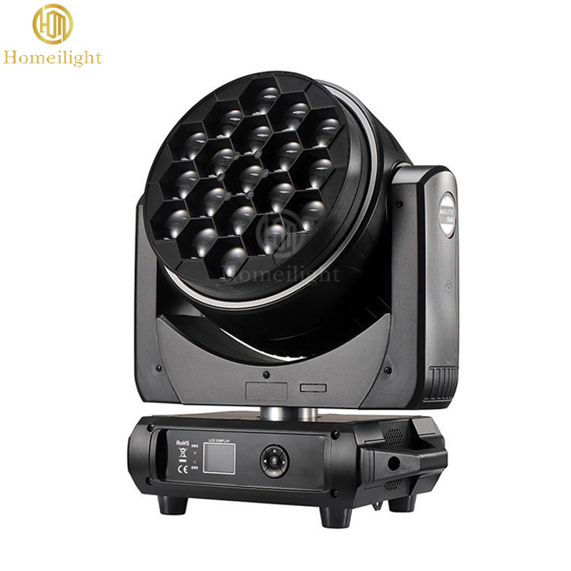 K15 Big Bee Eye 19pcs*40w 4in1 RGBW High Quality LED Focus Moving Head Light
