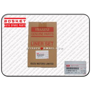 1-87811701-5 Metal Isuzu Engine Cylinder Liners Set For FVR32 6HE1 1878117015