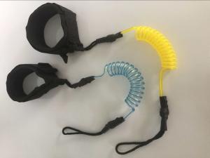 China TPU 8' Coiled Sup Board Accessories Stand Up Paddle Board Leash Customized Color factory