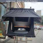 2-3 People Hard Shell Car Rooftop Tent For Van Jeep SUV Truck