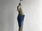 High Fashion Medium Wash Denim Jeans , Boys Ripped Denim Shorts TW78602 TW78603