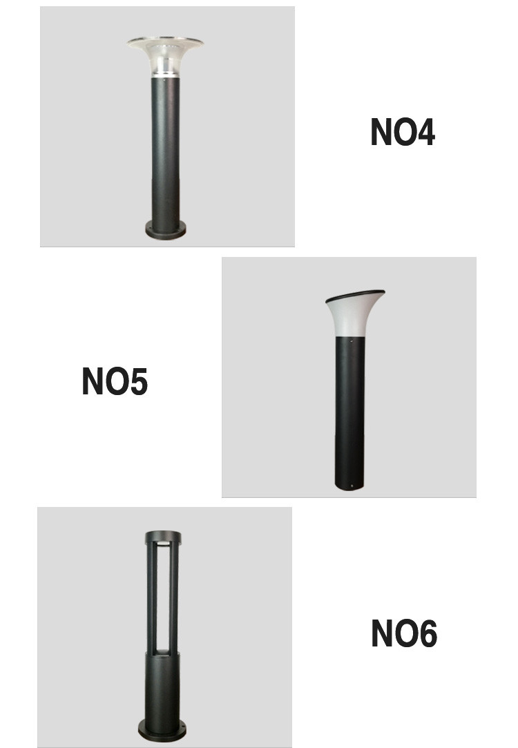 7W 10W 12W 24W Garden Outdoor Lawn Lamp 180*180mm