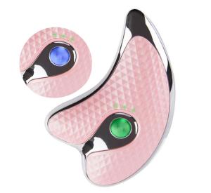 China Rechargeable Heated Electric Gua Sha Massager Vibrating Lifting factory