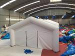 Adult Big White Inflatable Shelter Tent , Durable Inflatable Camping Shelter