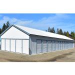 Galvanized Steel Structure Warehouse Q235, Q345 Steel Structure Fabrication